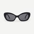 Squaure slightly cat eyed Acetate Women's Sunglasses 21A8087